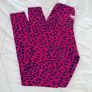 Booty by Brabants Red Leopard leggings